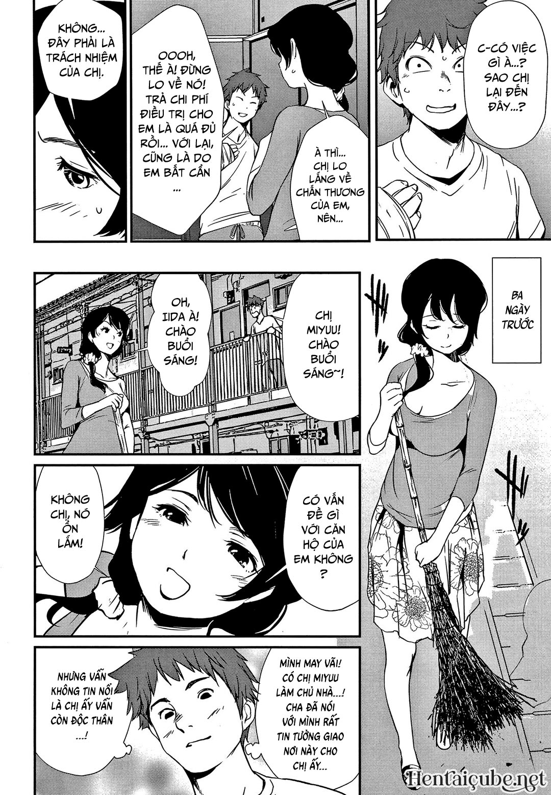 Đọc truyện hentai Chung cư may mắn - Oneshot