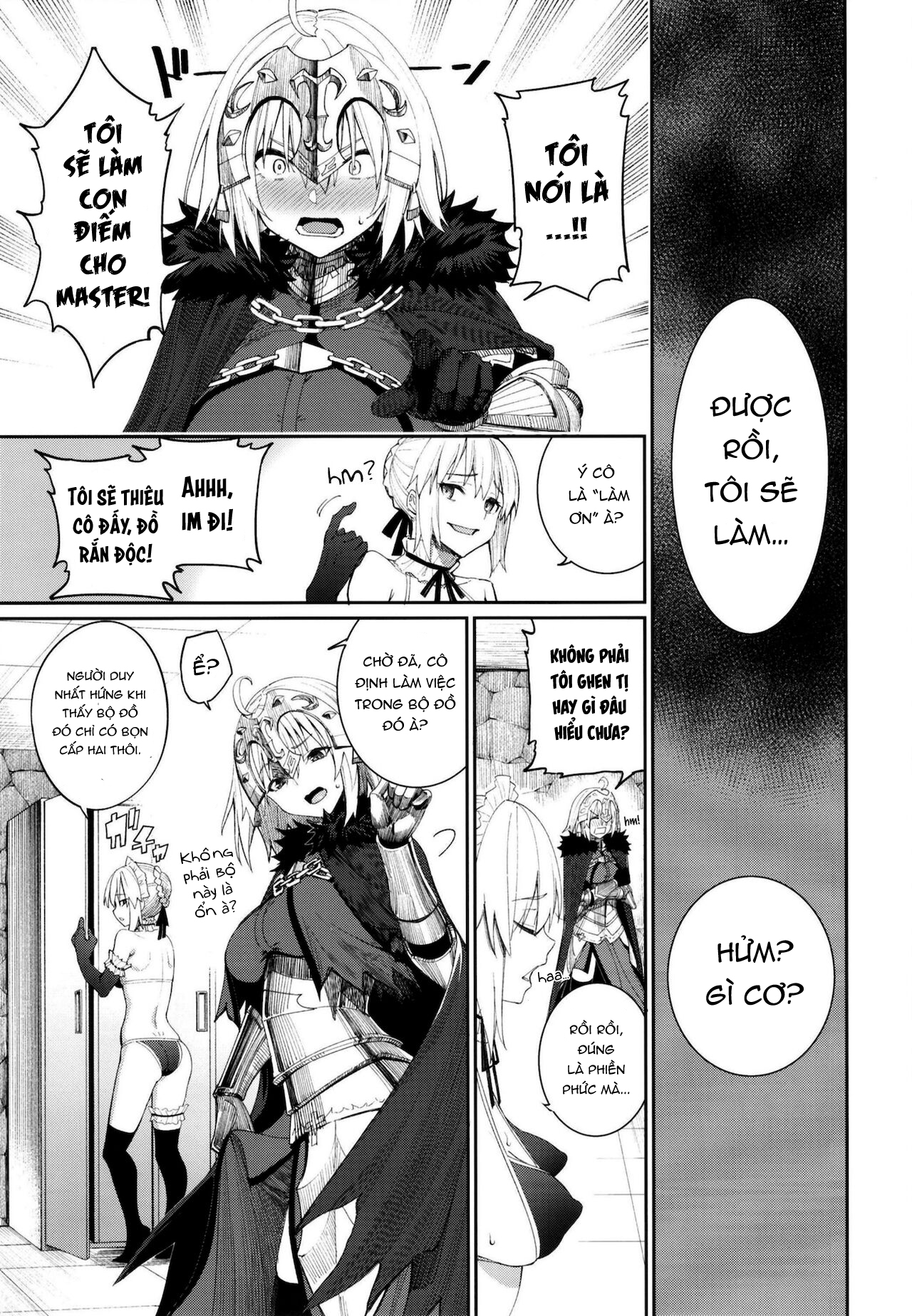 Đọc truyện hentai [Coffee Maker (Asamine Tel)] Master Senzoku Housi Club (Fate/Grand Order) - Oneshot
