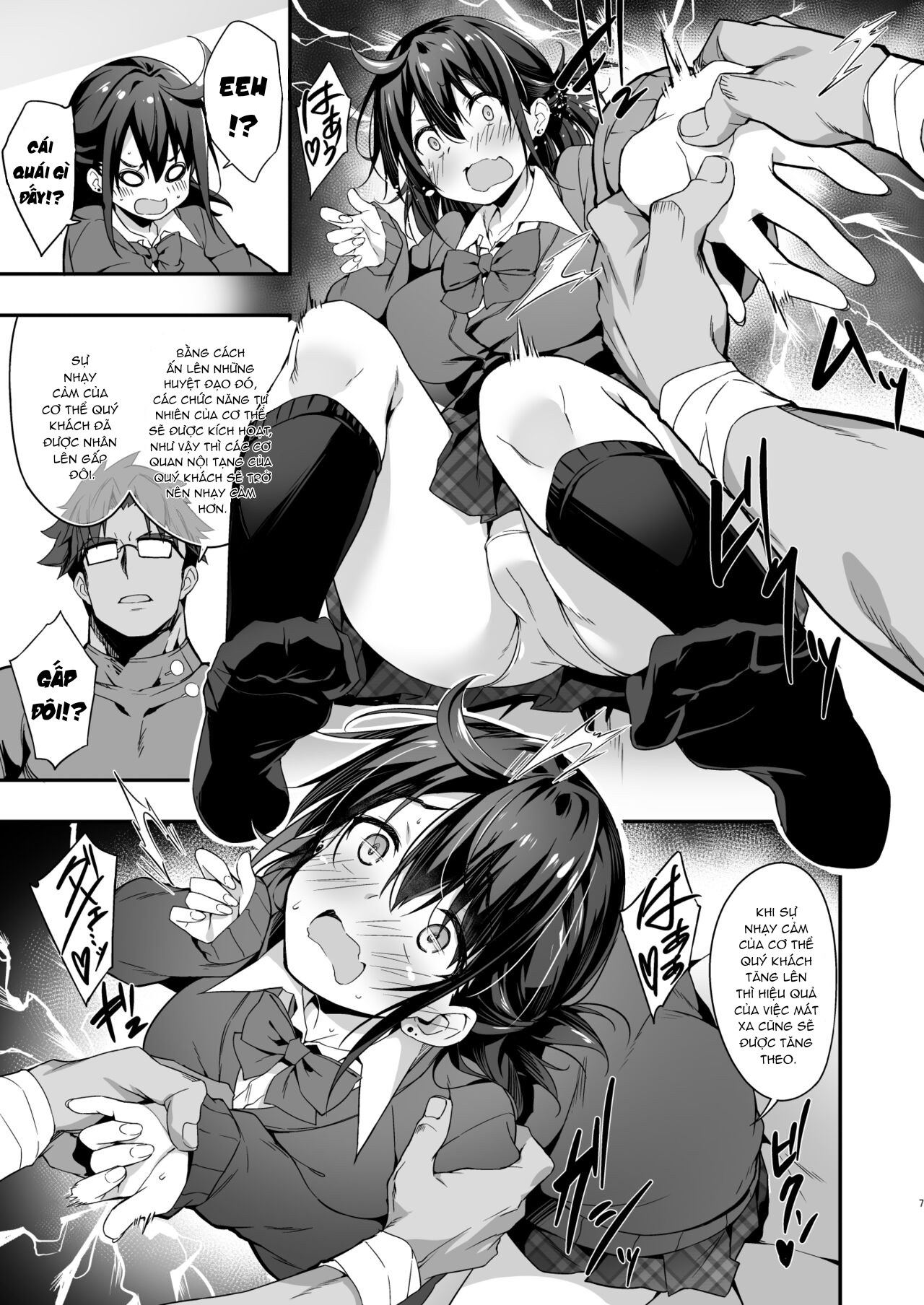 Đọc truyện hentai Nữ sinh trung học được điều trị bằng phương pháp ấn huyệt đạo làm tăng độ nhạy cảm lên mức tối đa! - Oneshot