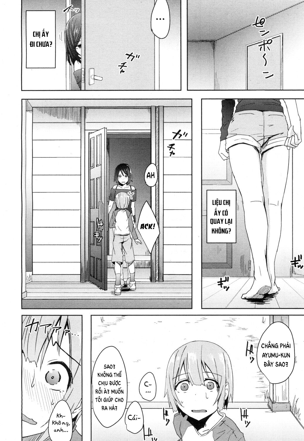 Đọc truyện hentai Boy bị chị gái của bạn gái lớn hơn đụ - Oneshot