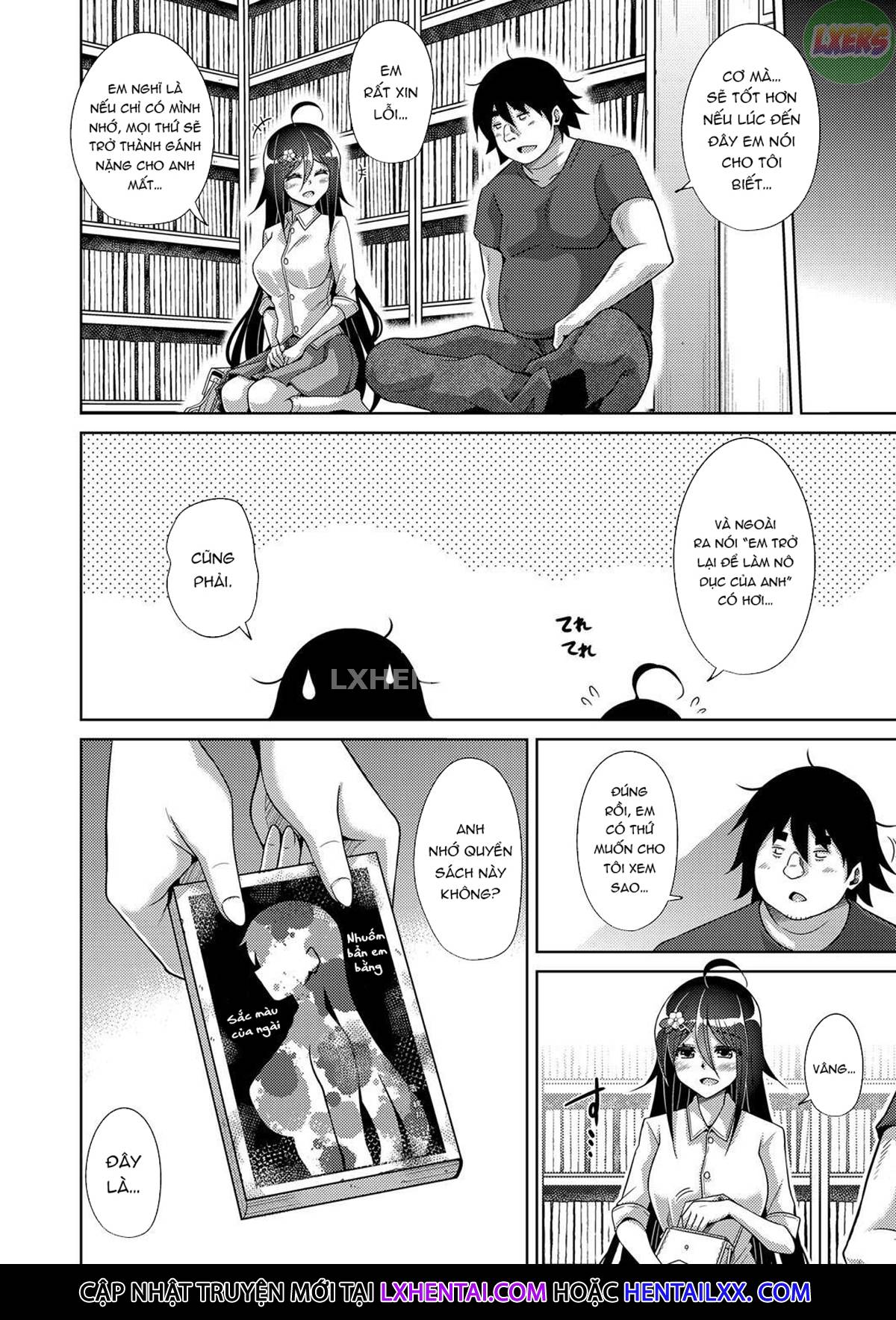 Đọc truyện hentai A Bitch Rose Shrouded In Books Chap 10