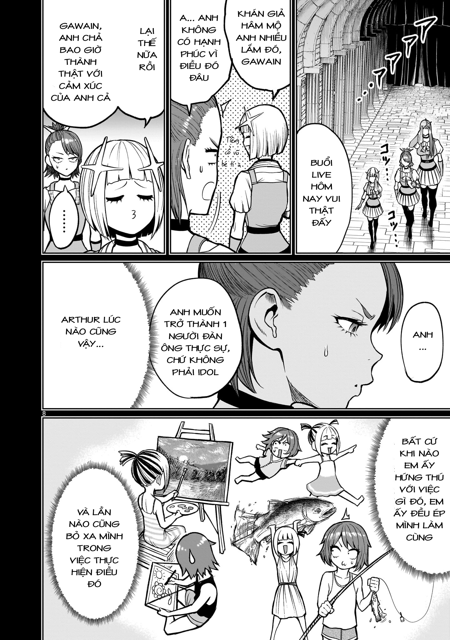 Đọc truyện hentai Vườn hoa hồng Saga - Chap 48: 「Sự phủ nhận ～Traummann～