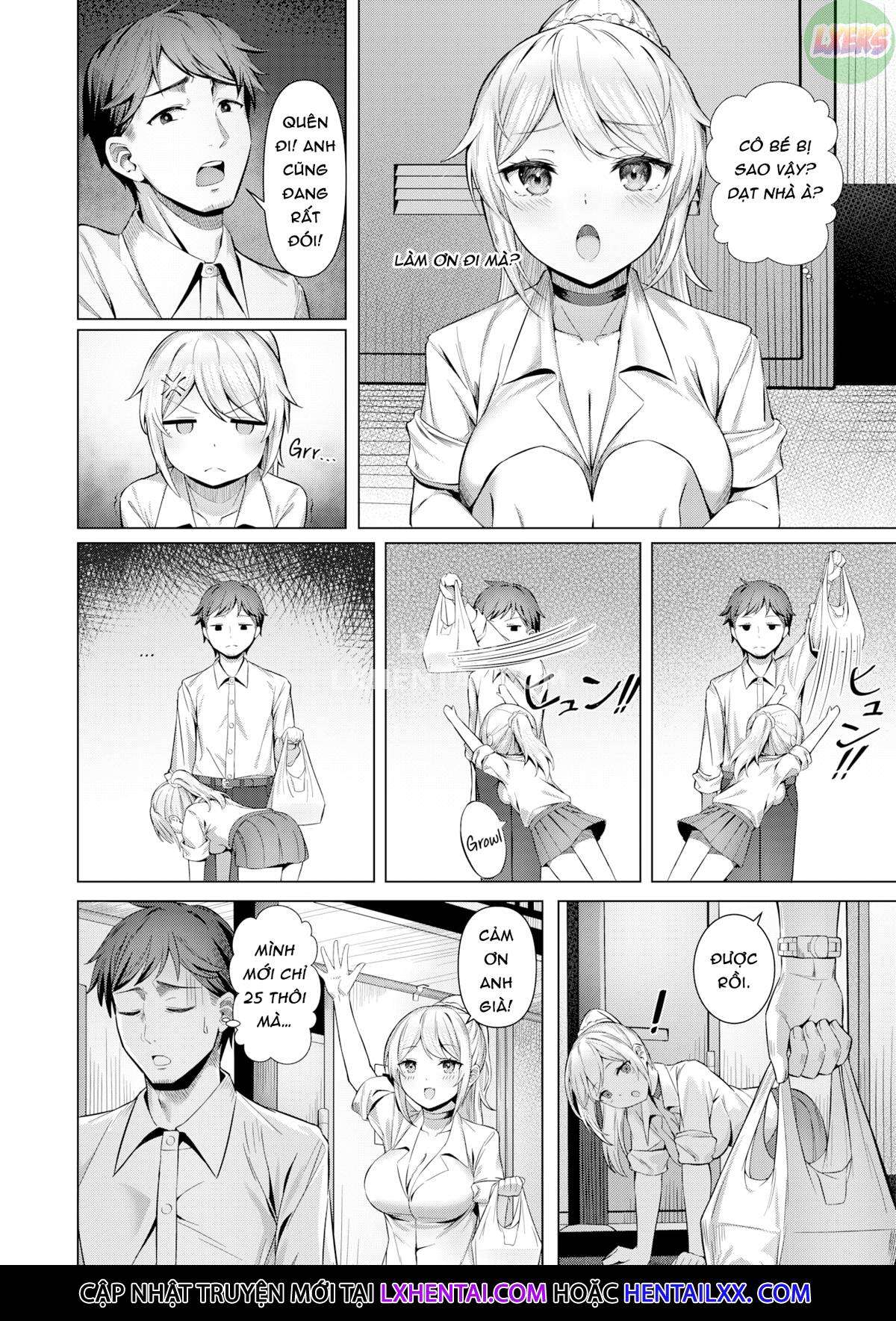 Đọc truyện hentai Gái hư Trả ơn - Oneshot