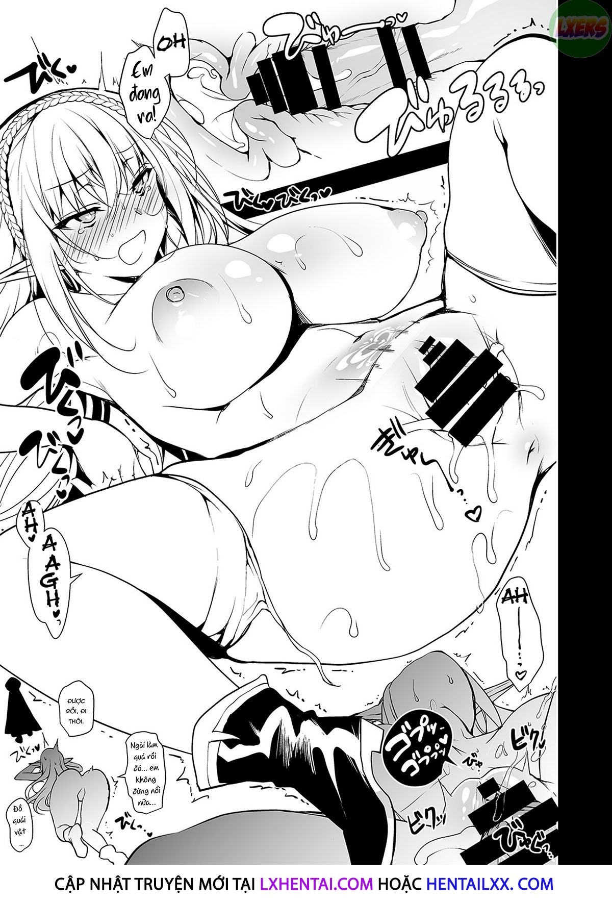 Đọc truyện hentai Elf ni Inmon o Tsukeru Hon - Chap 1 - LEVEL:1