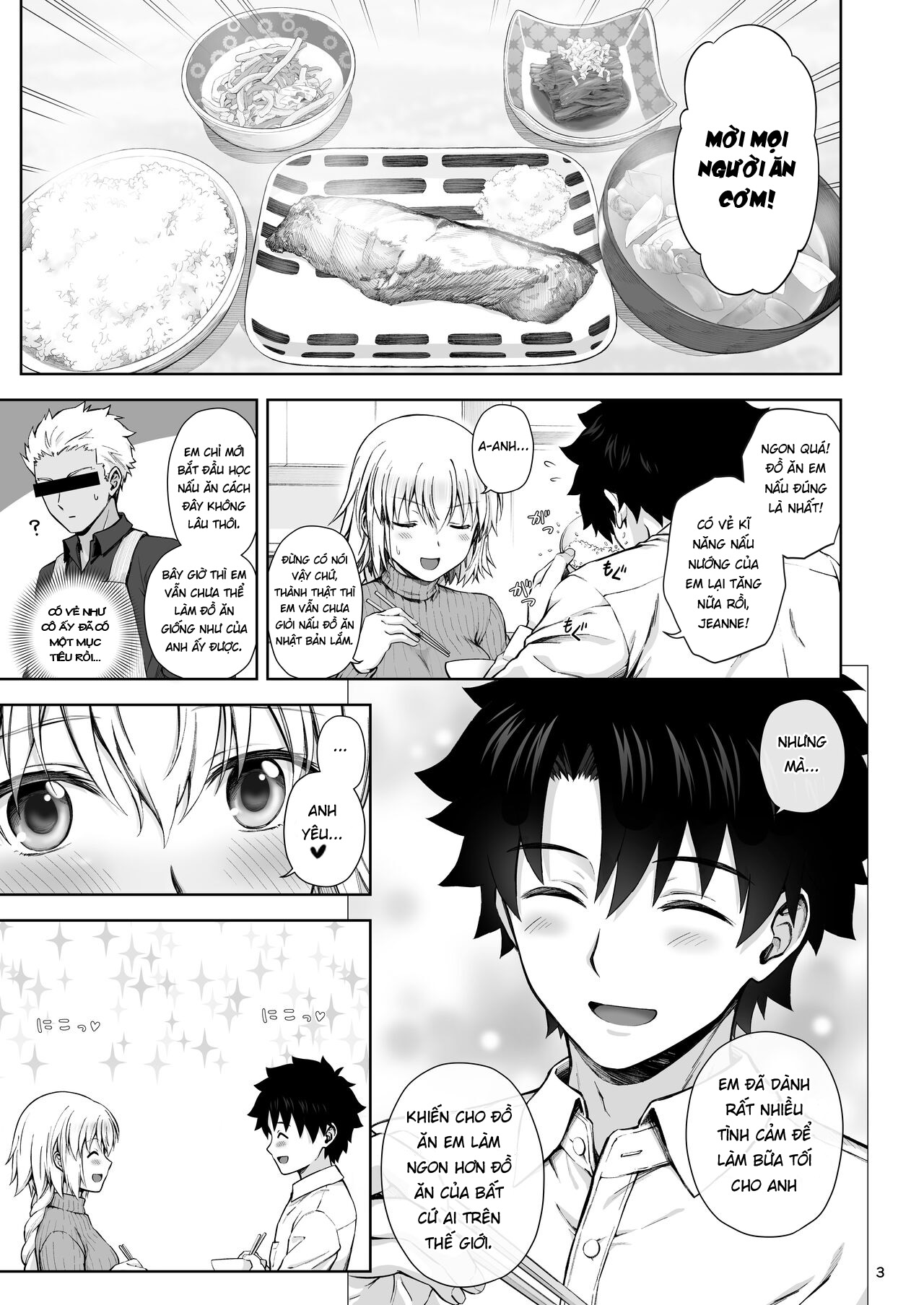 Đọc truyện hentai Cuộc sống hôn nhân với Jeanne - Oneshot