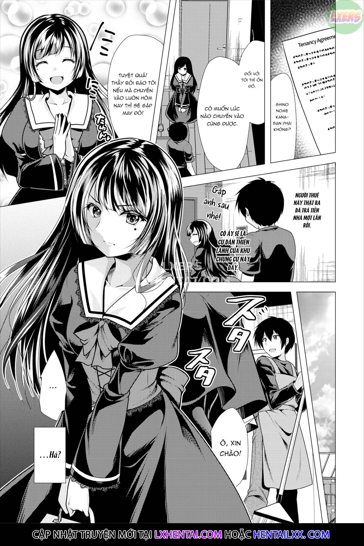 Đọc truyện hentai Trả tiền thuê trọ thông qua chịch - Chap 4