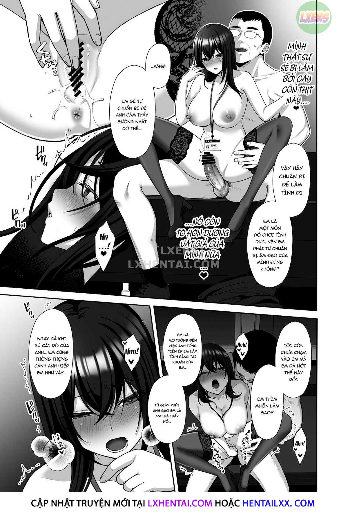 Đọc truyện hentai An Office Lady's Behind The Scenes Masochistic Onahole Training - Chap 1
