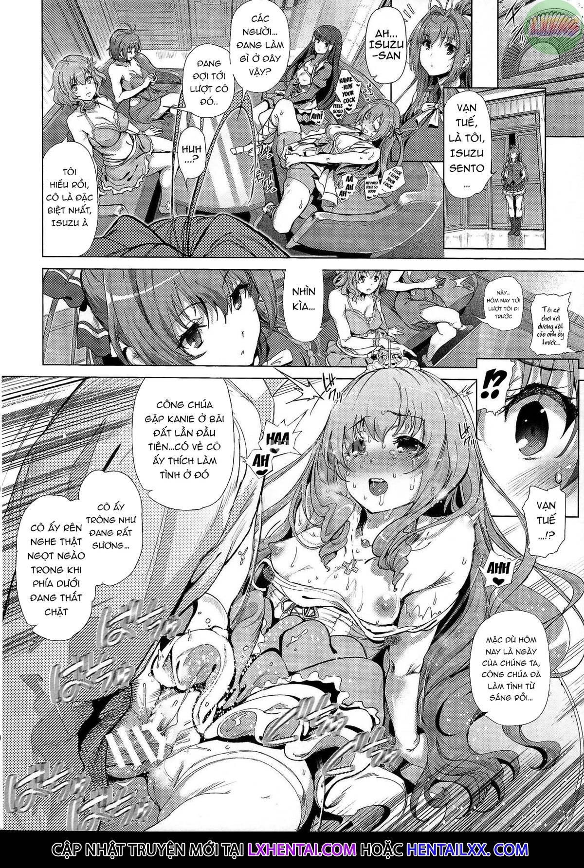 Đọc truyện hentai Sento Isuzu No Junan -Kanie Seiya Ga Dosukebe Kimomen Datta Sekai- - Oneshot