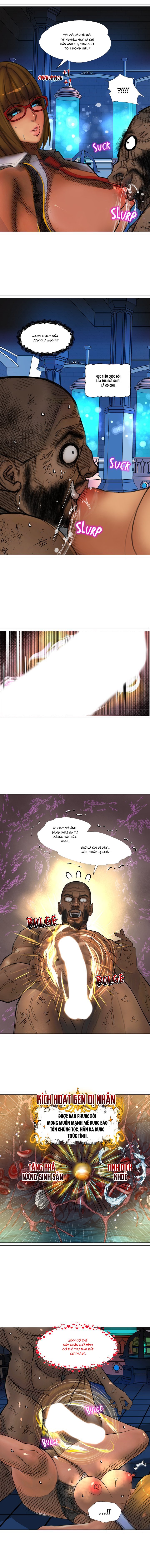 Đọc truyện hentai Nữ Hoàng Dark Elf Và Nô Lệ Orc - Chap 16