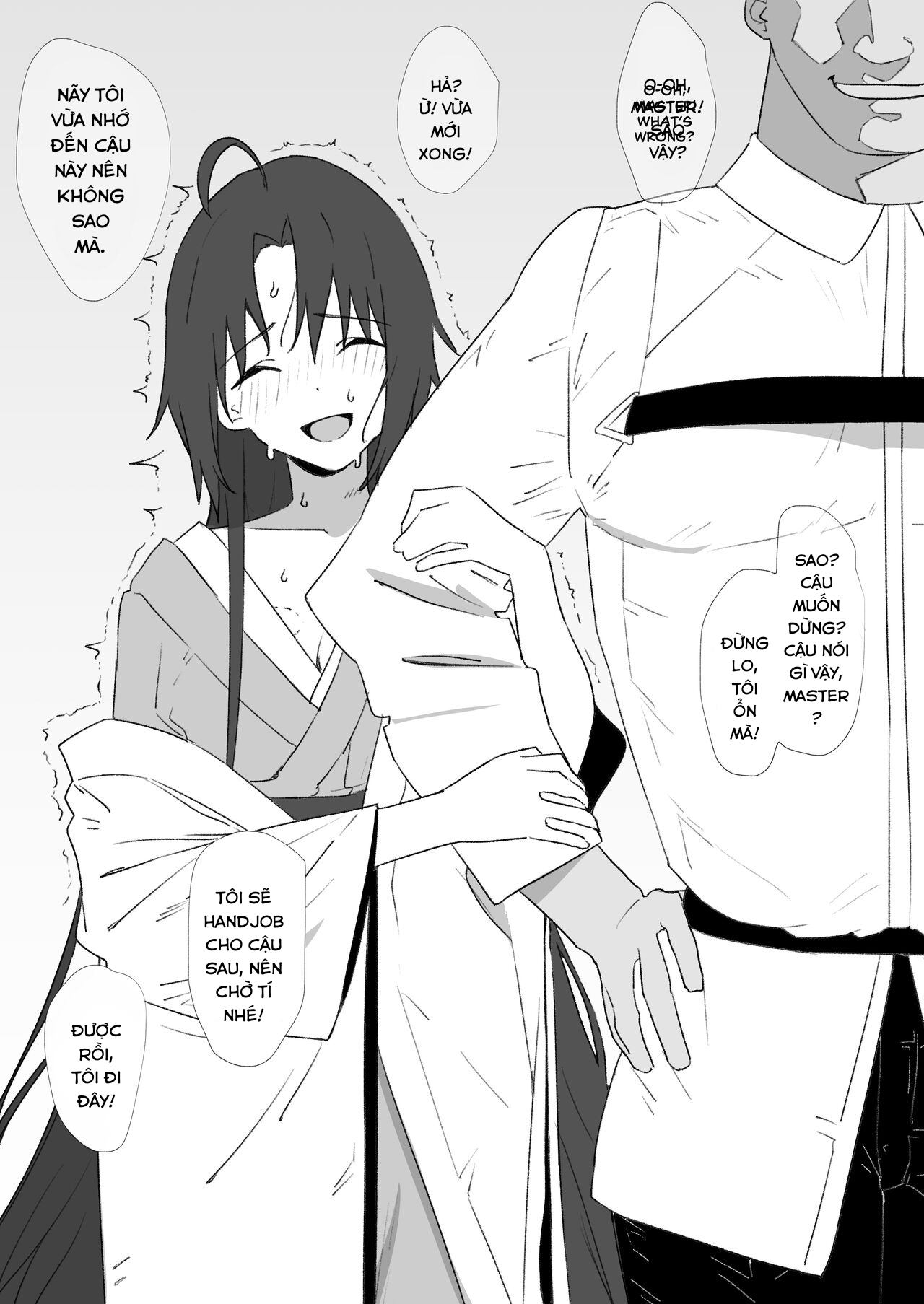 Đọc truyện hentai Cuckold masochist Gudao-kun - Oneshot