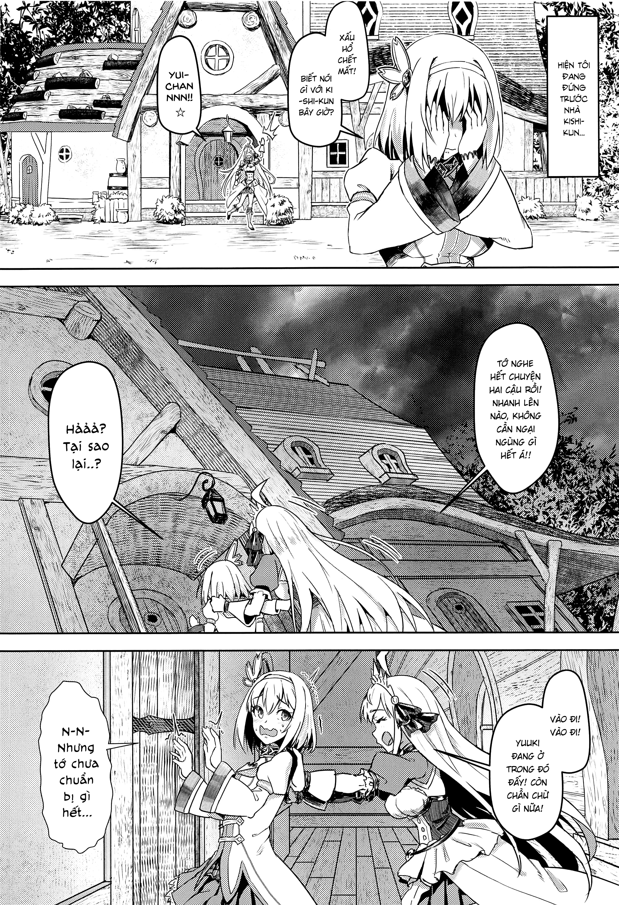 Đọc truyện hentai Yui-chan to Kishi-kun Futarikiri no Hitotoki - Oneshot