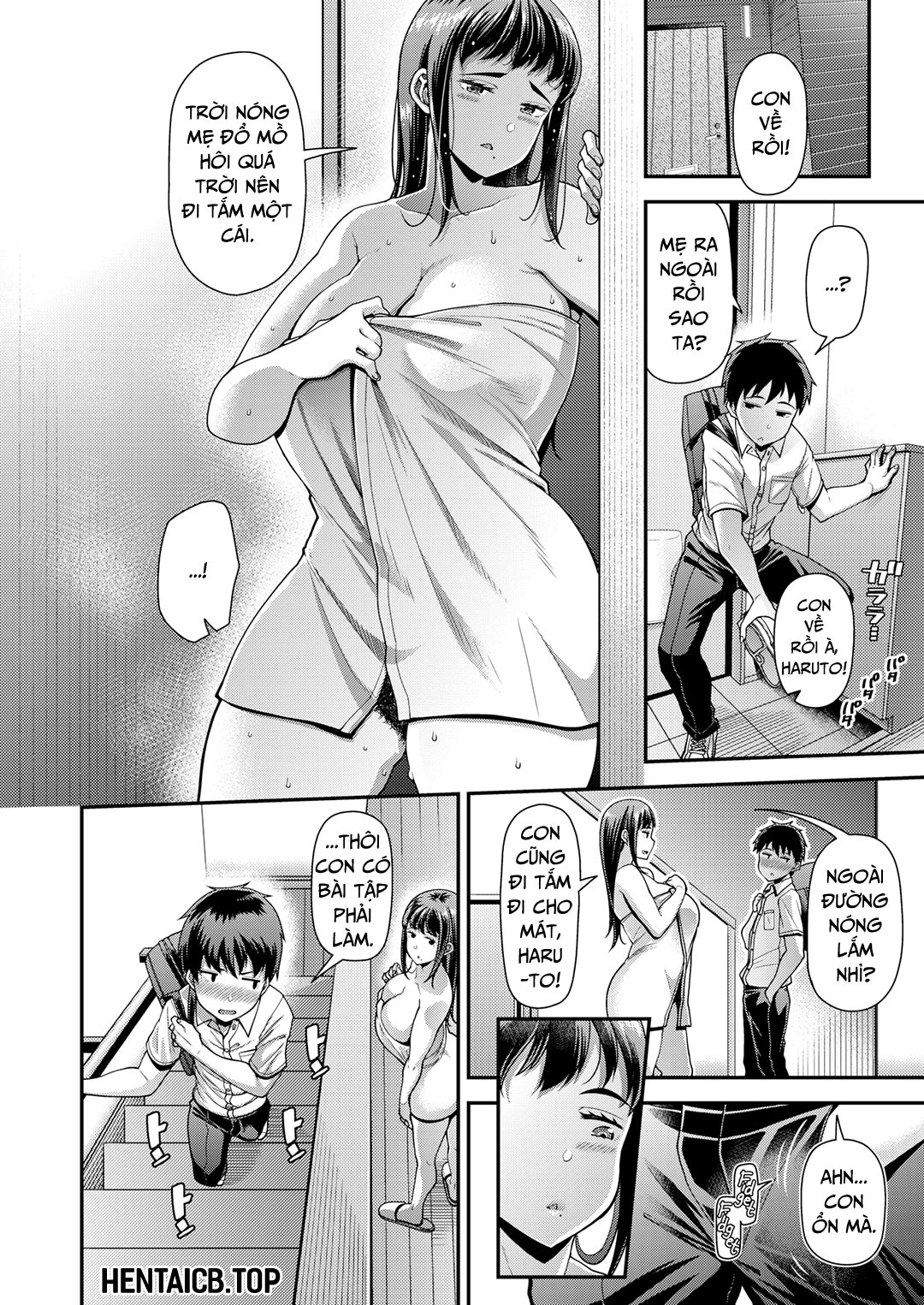 Đọc truyện hentai Con trai tới tuổi dậy thì! - Chap 1