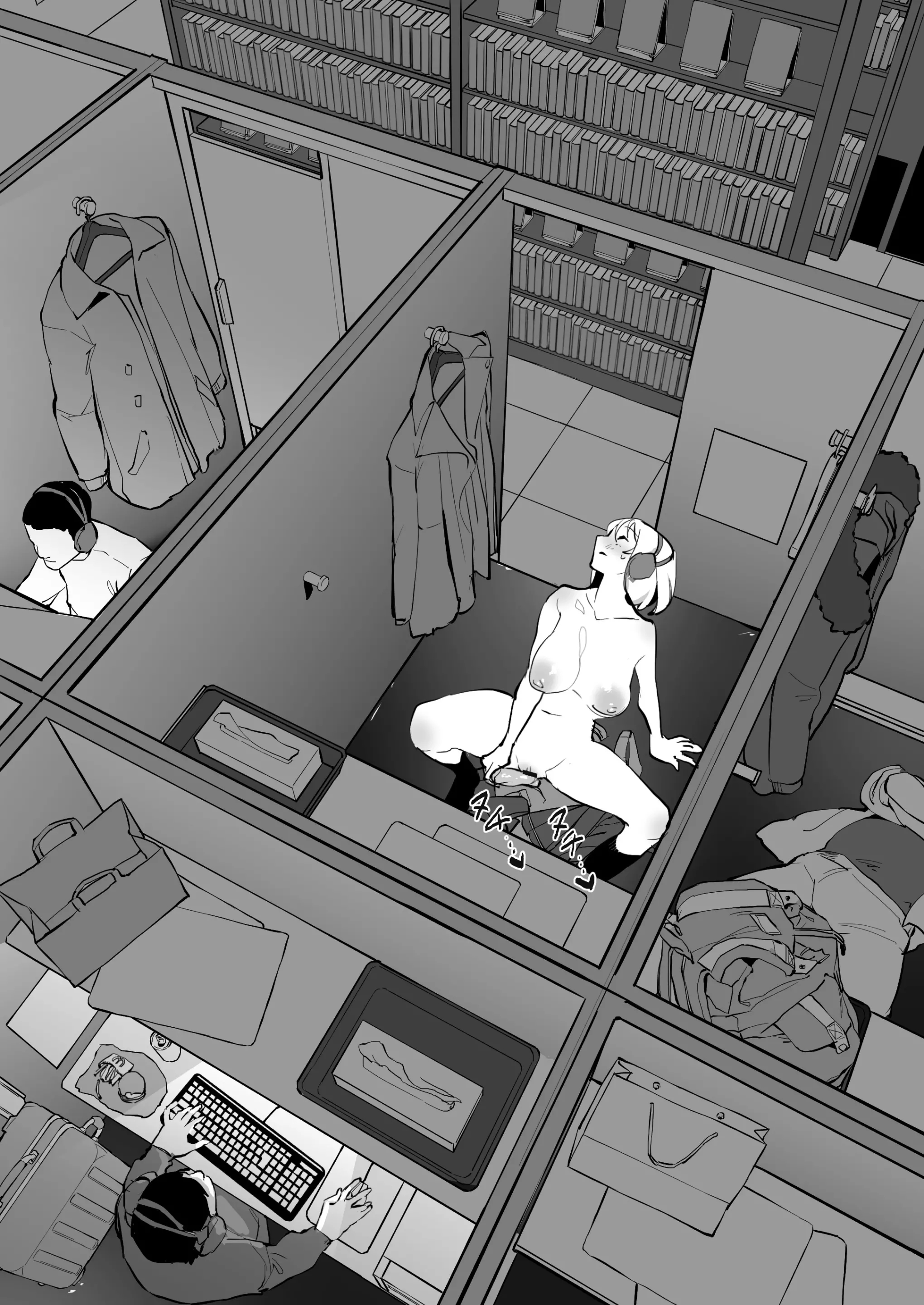 Đọc truyện hentai Tiệm nét - Oneshot