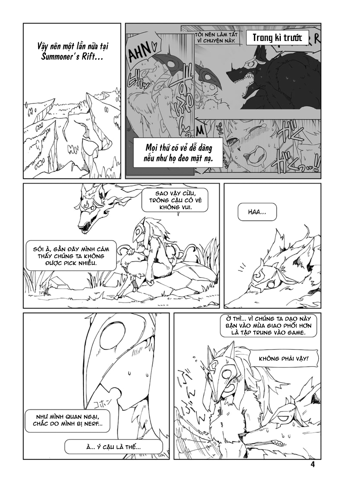 Đọc truyện hentai Cơn đói cảm thấy thế nào? 3 - Oneshot double kill