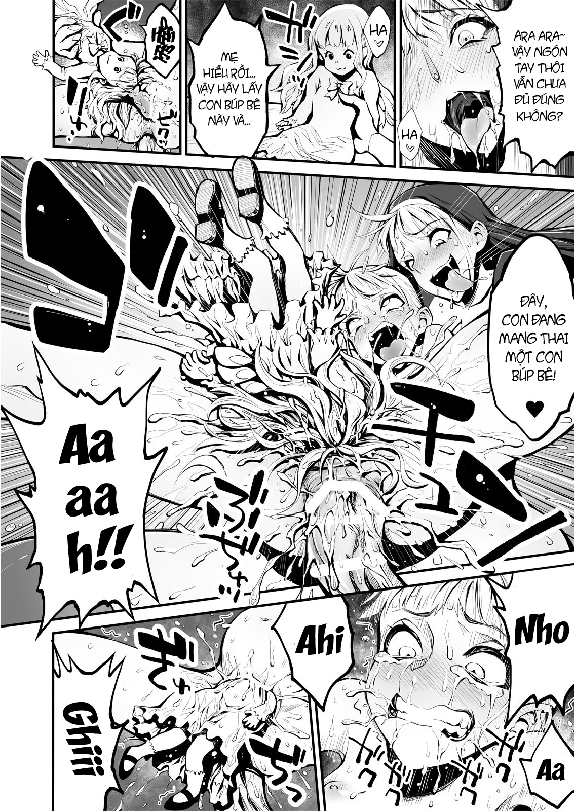 Đọc truyện hentai Futanari Sister, Manamusume o Rape Su!f Oneshot