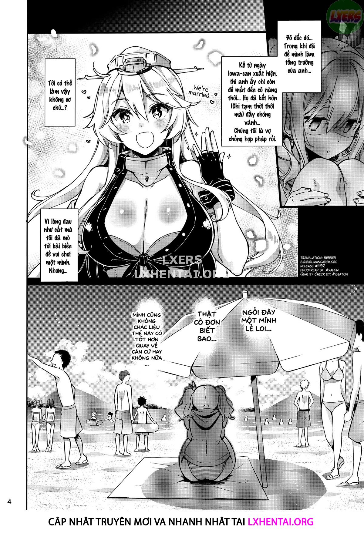 Đọc truyện hentai Heart-Broken Kashima's Summer Vacation - Oneshot