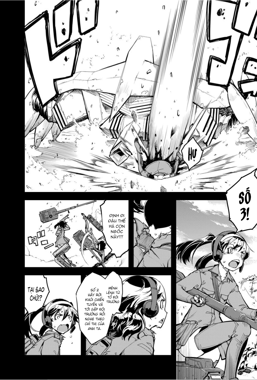 Đọc truyện hentai Những thiếu nữ chiến xa - Chiến tuyến số 1