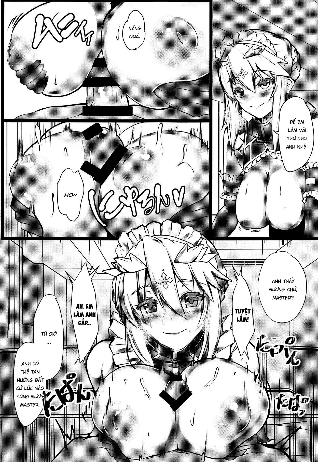 Đọc truyện hentai Chichiue Maid Gohoushi Kyouka Quest - Oneshot