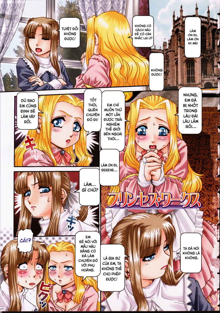 Đọc truyện hentai Himitsu no Anazono 1.Công chúa hiếu kì (full color)