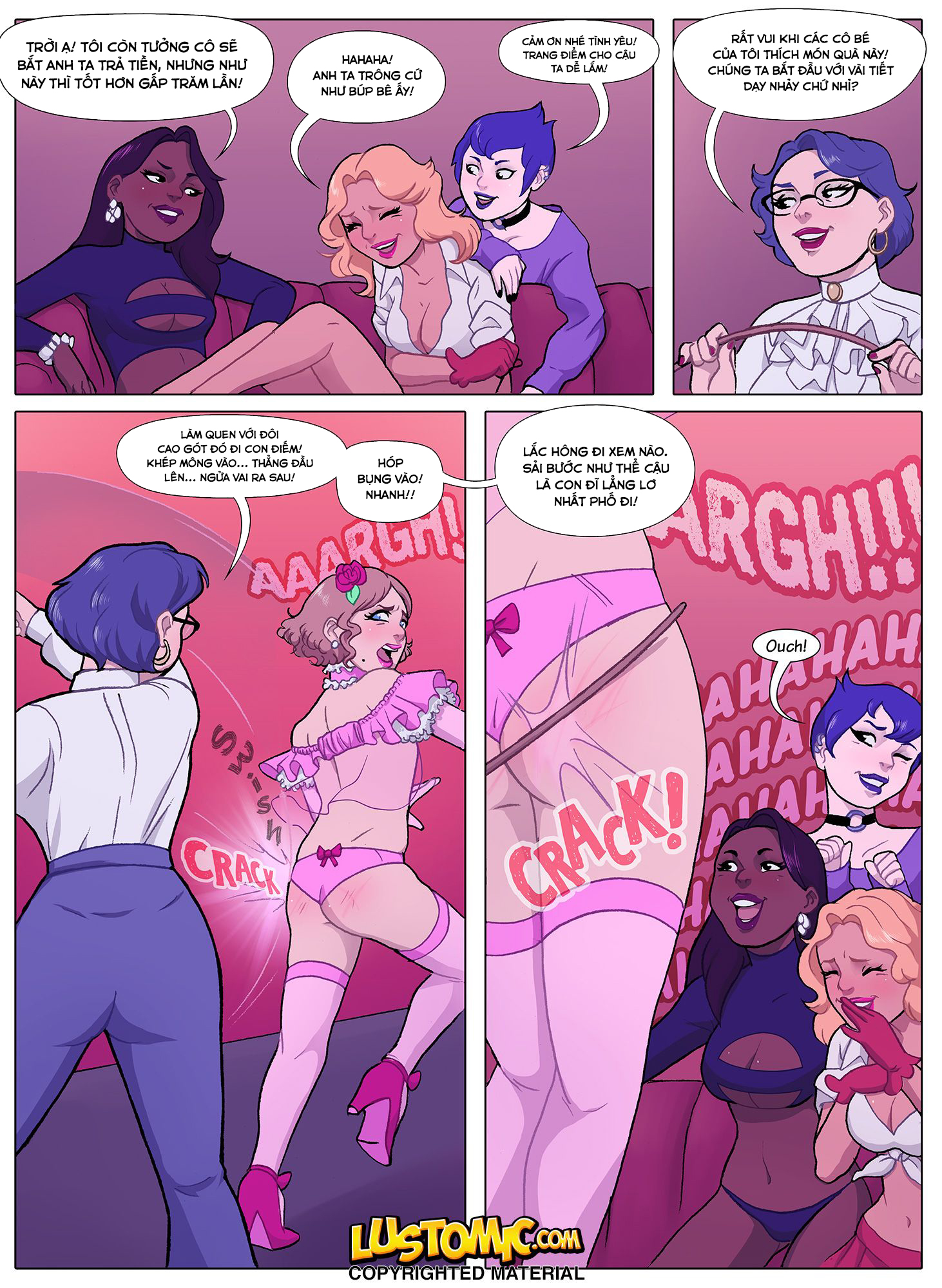 Đọc truyện hentai PUT YOURSELF IN HER HEELS Oneshot.