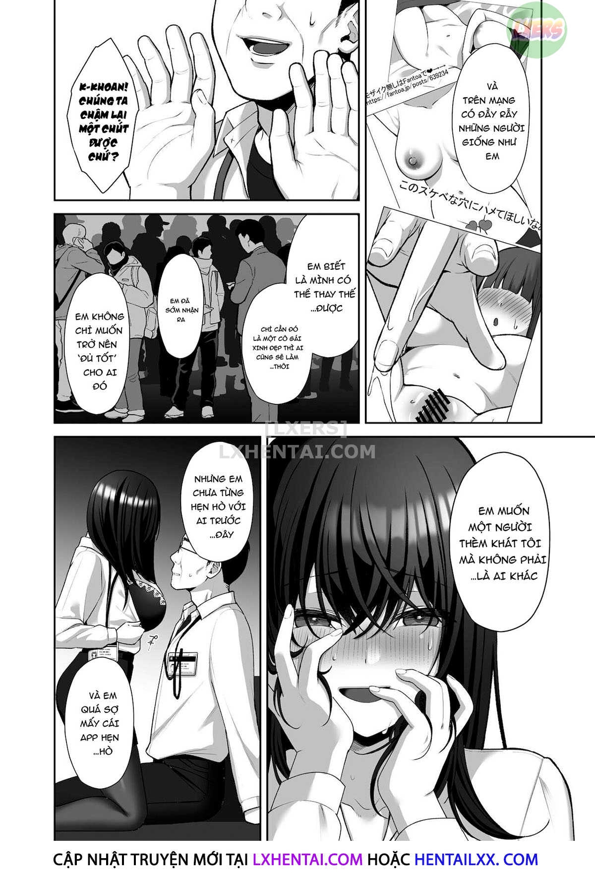 Đọc truyện hentai An Office Lady's Behind The Scenes Masochistic Onahole Training - Chap 1