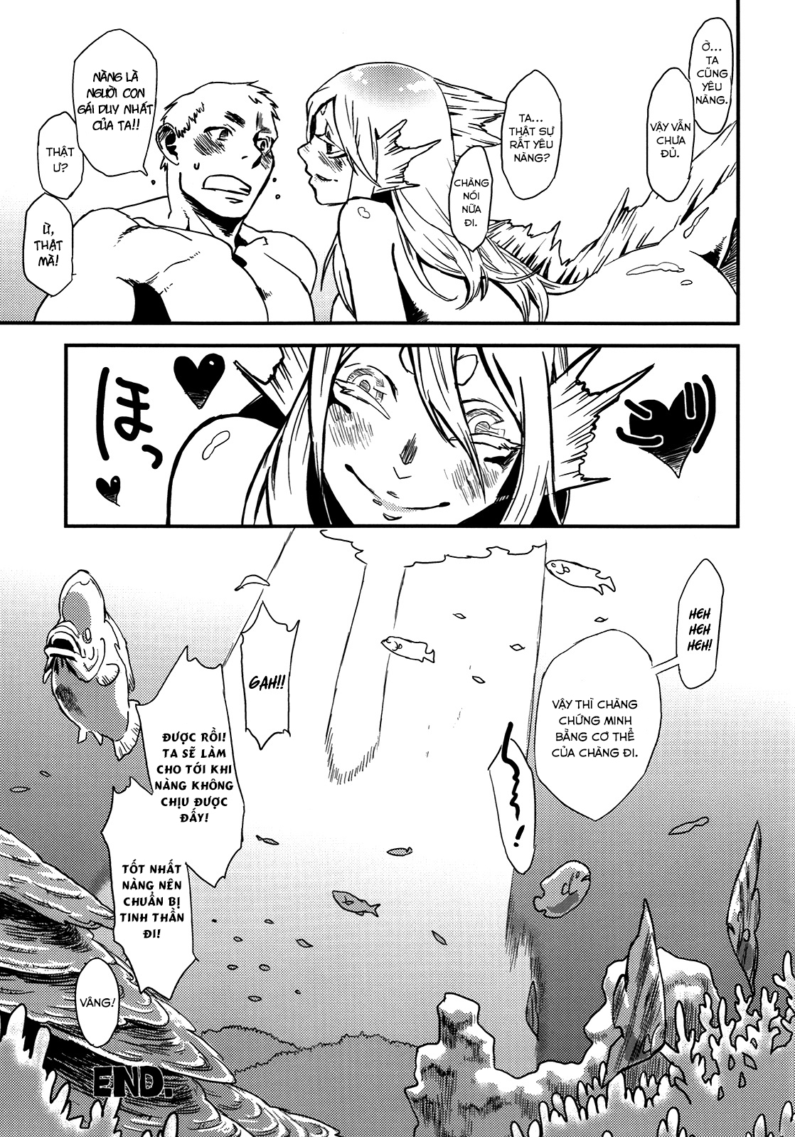 Đọc truyện hentai Kẻ làm điều ác phi nhân loại Chap 4.0 + 0.5