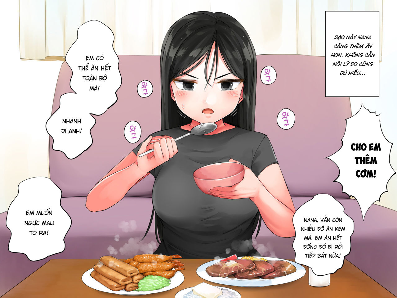 Đọc truyện hentai Khi tôi bế cô gái gầy gò của mình lên, cô ấy ướt sũng - Part 3