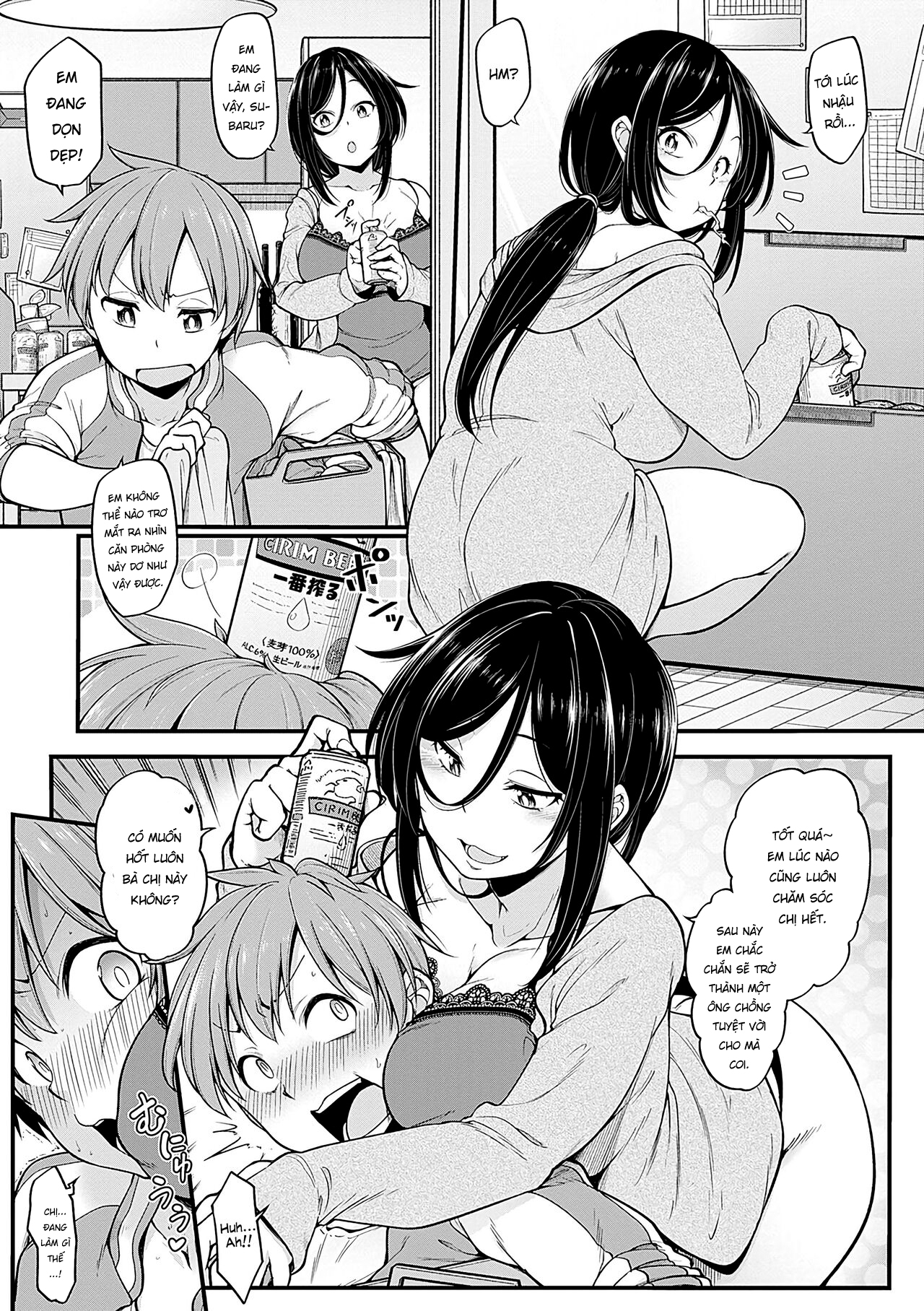 Đọc truyện hentai Bà chị nát rượu - Oneshot