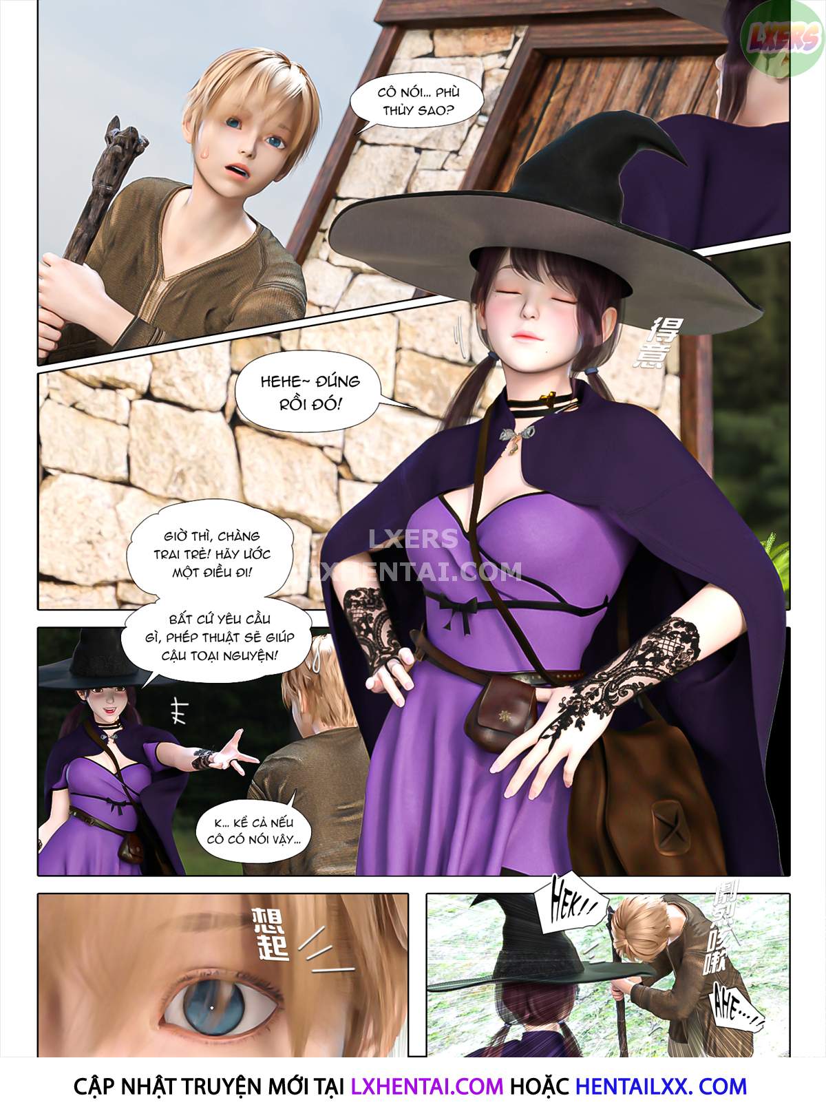 Đọc truyện hentai The Rose Fall Into Darkness - Chap 3