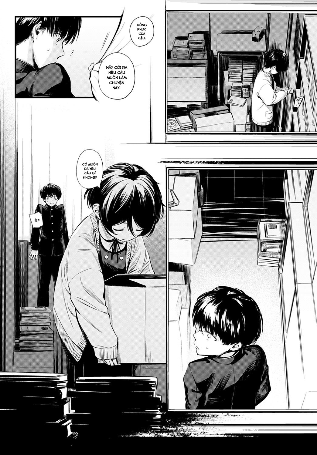Đọc truyện hentai Toshoiin-san no Ura Menu - Oneshot