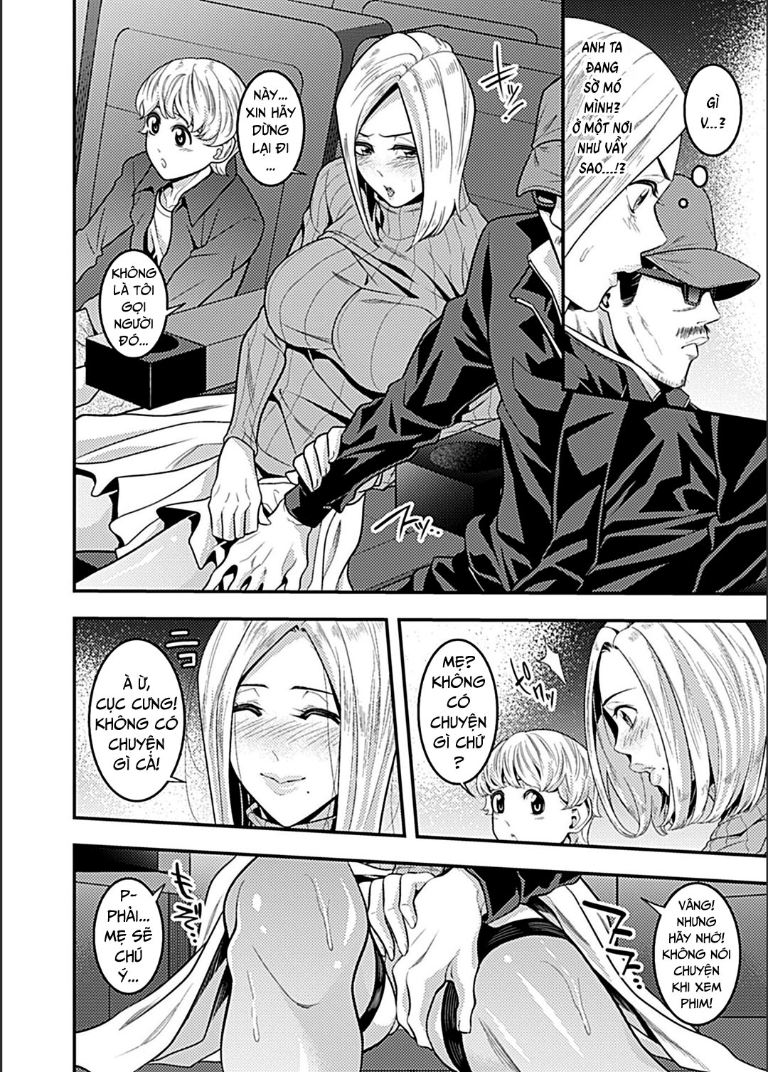 Đọc truyện hentai Lên đỉnh trong rạp phim - Oneshot