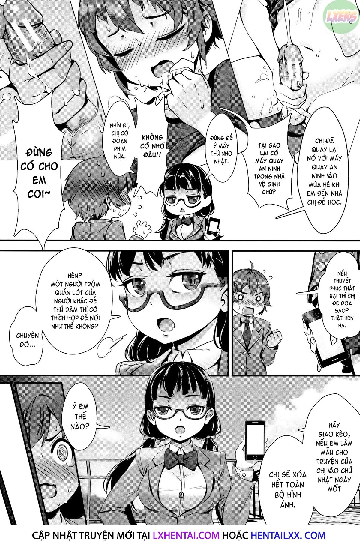 Đọc truyện hentai Gakuen Rankou Chap 7 END