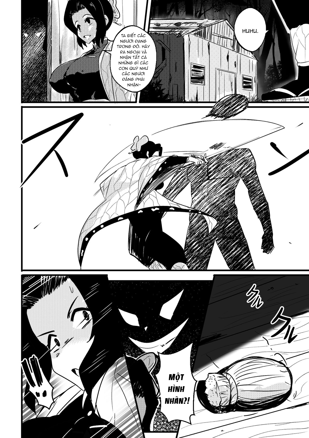 Đọc truyện hentai Shinobu wa Maketa! - Oneshot