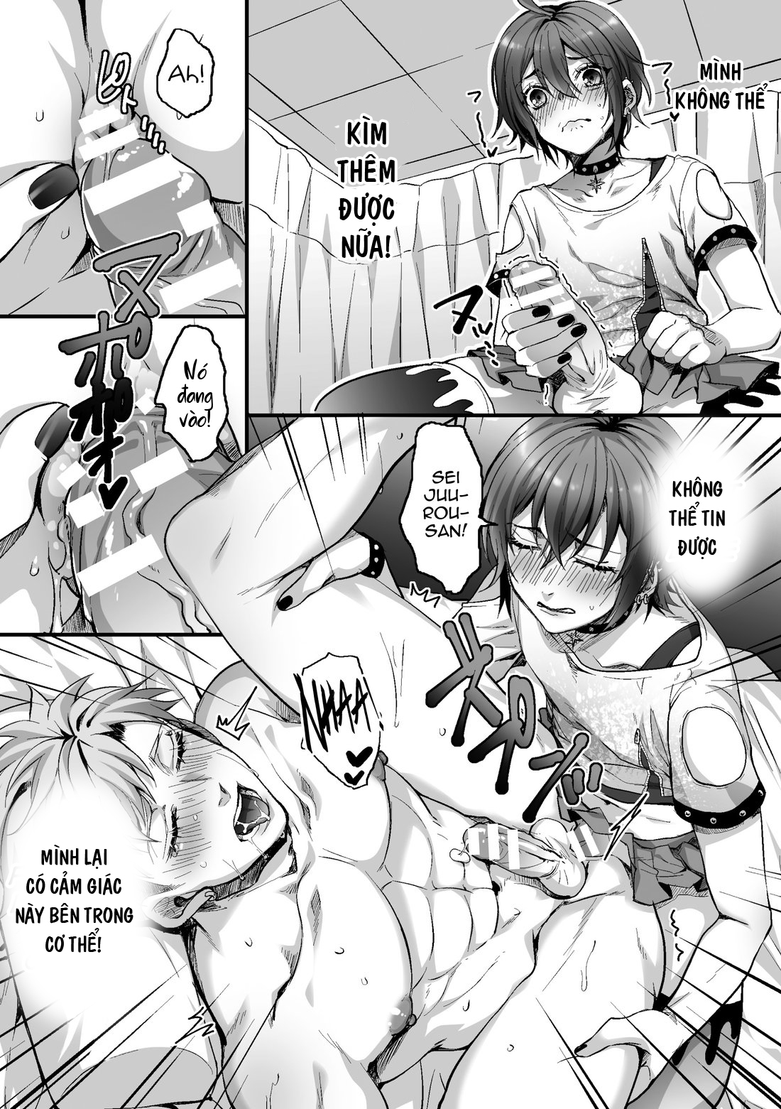 Đọc truyện hentai Niềm vui thẳng xuống hình ảnh chào đón - Chap 2