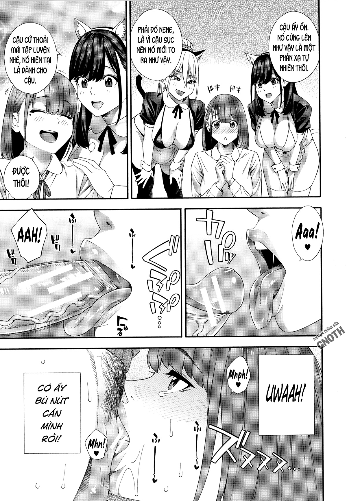 Đọc truyện hentai Phòng nghiên cứu Fallatio - Chap 3