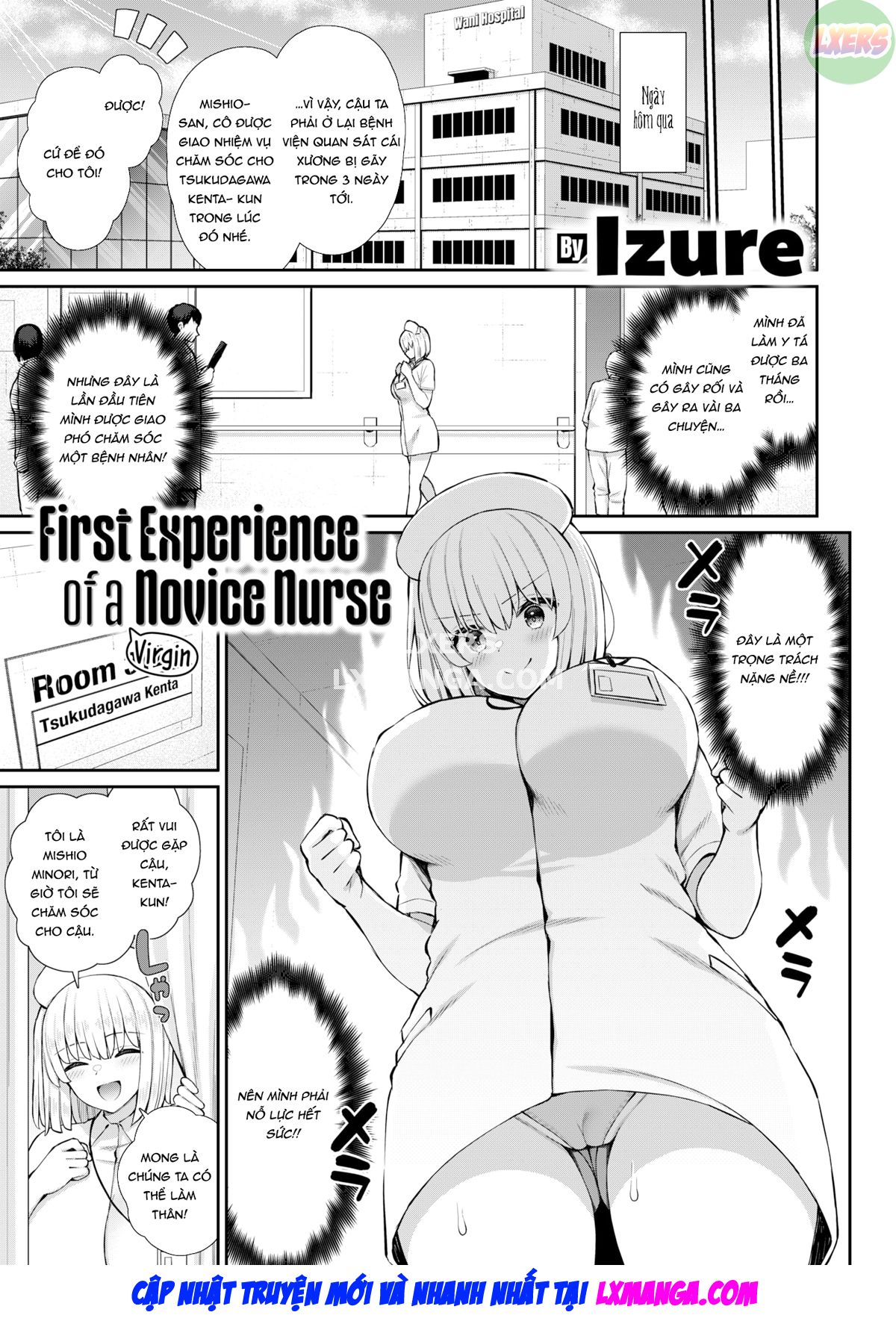 Đọc truyện hentai Trải nghiệm đầu tiên của một Y tá mới vào nghề (Trinh nữ) Oneshot