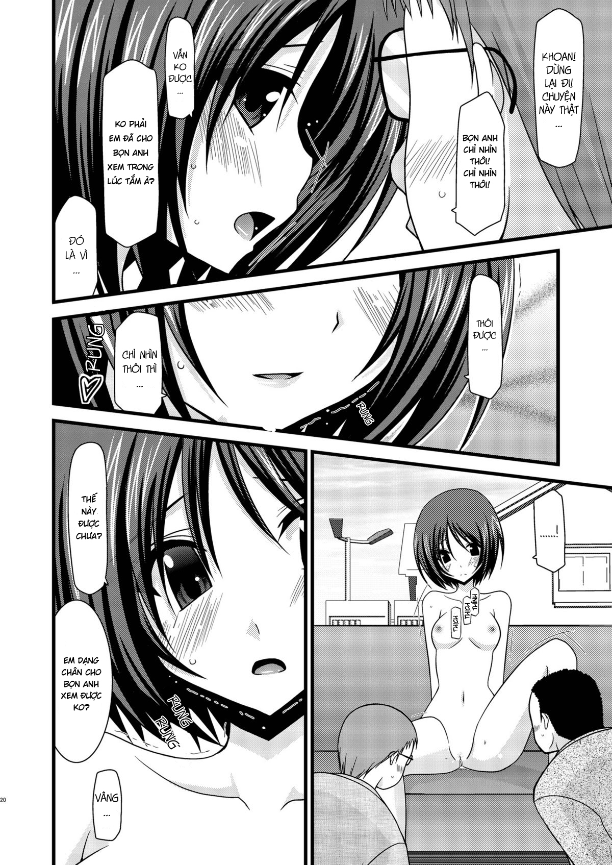 Đọc truyện hentai Cô gái thích khoả thân - Chap 2