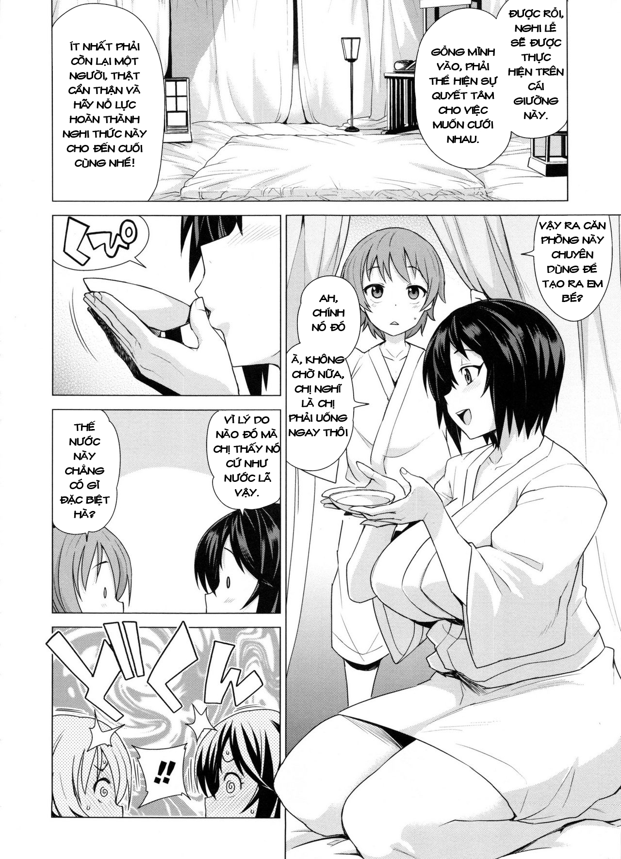 Đọc truyện hentai Mutsumi-san no Hanshoku Katsudou Kiroku Chap 4: True love [3