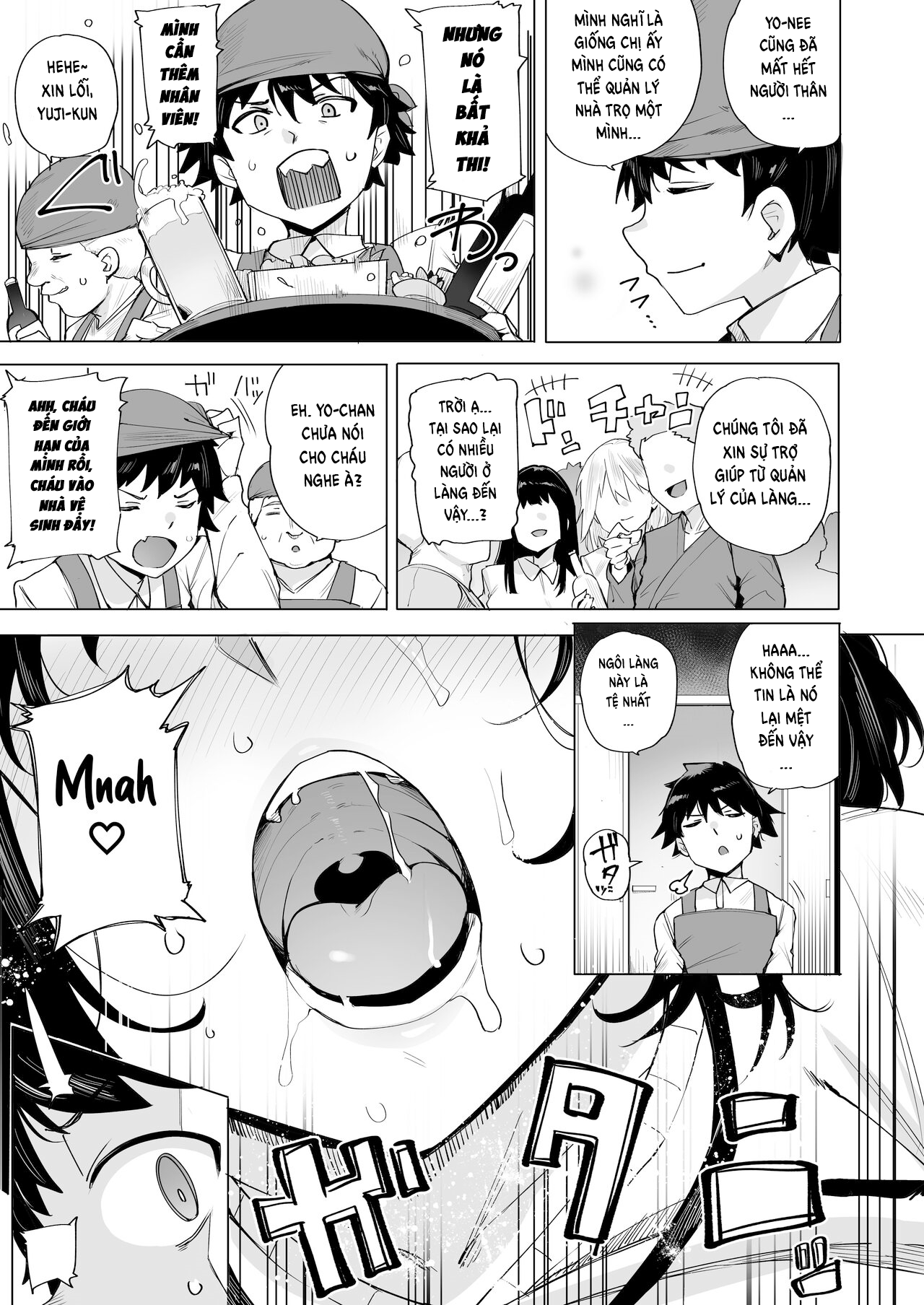 Đọc truyện hentai Nhà trọ của 3 chị em nhà nghèo phục vụ kinh doanh Chap 1