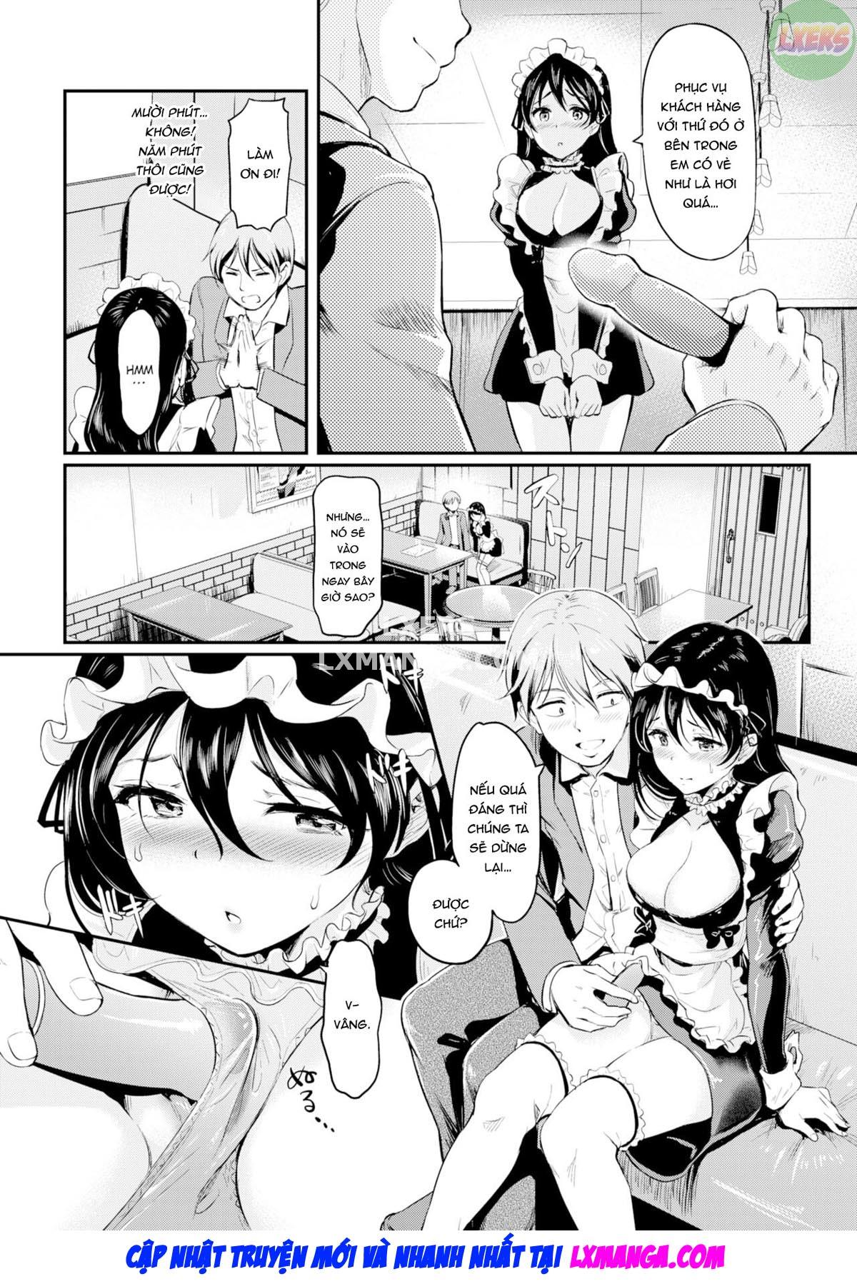 Đọc truyện hentai Cô hầu gái nhút nhát - Oneshot