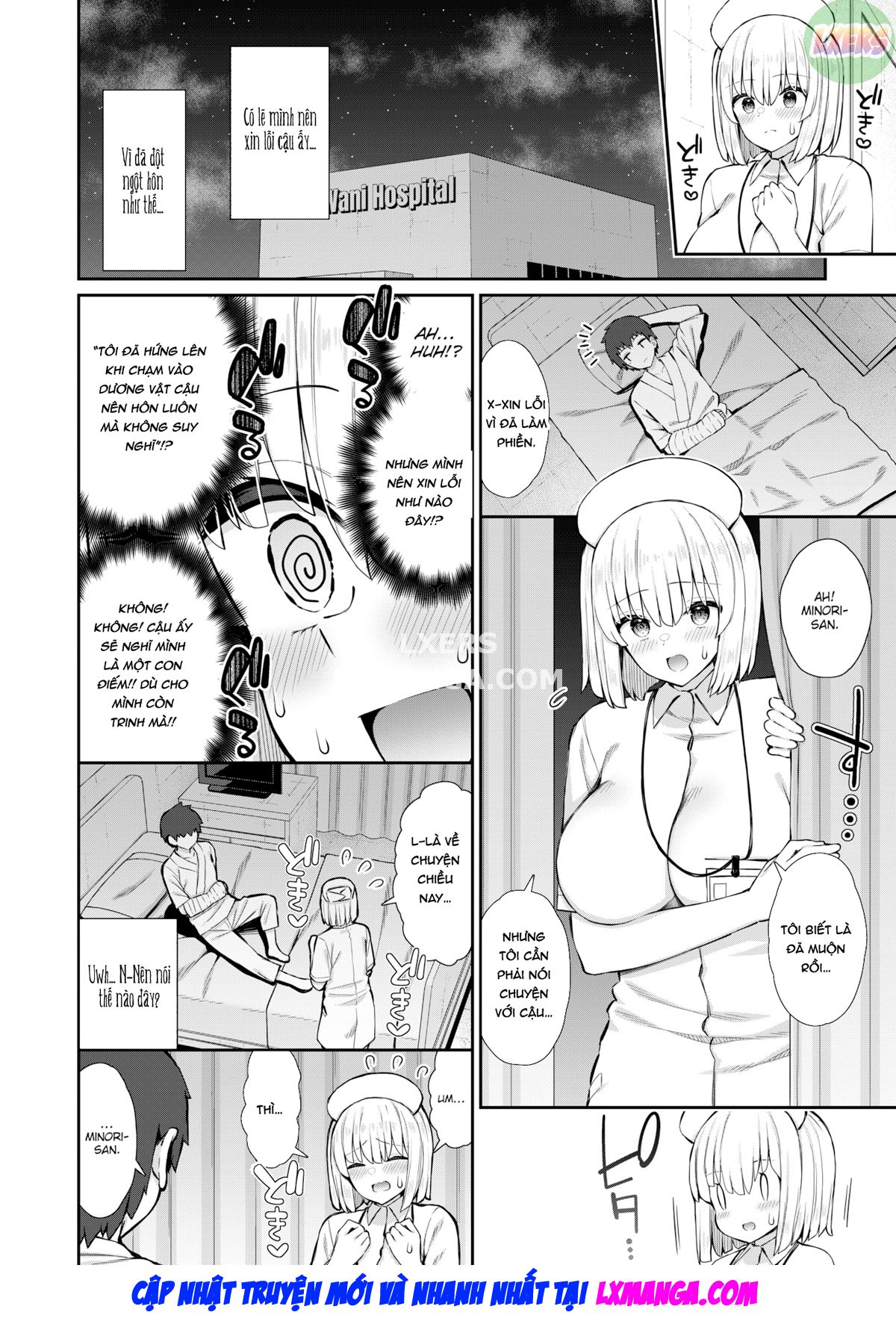 Đọc truyện hentai Trải nghiệm đầu tiên của một Y tá mới vào nghề (Trinh nữ) Oneshot