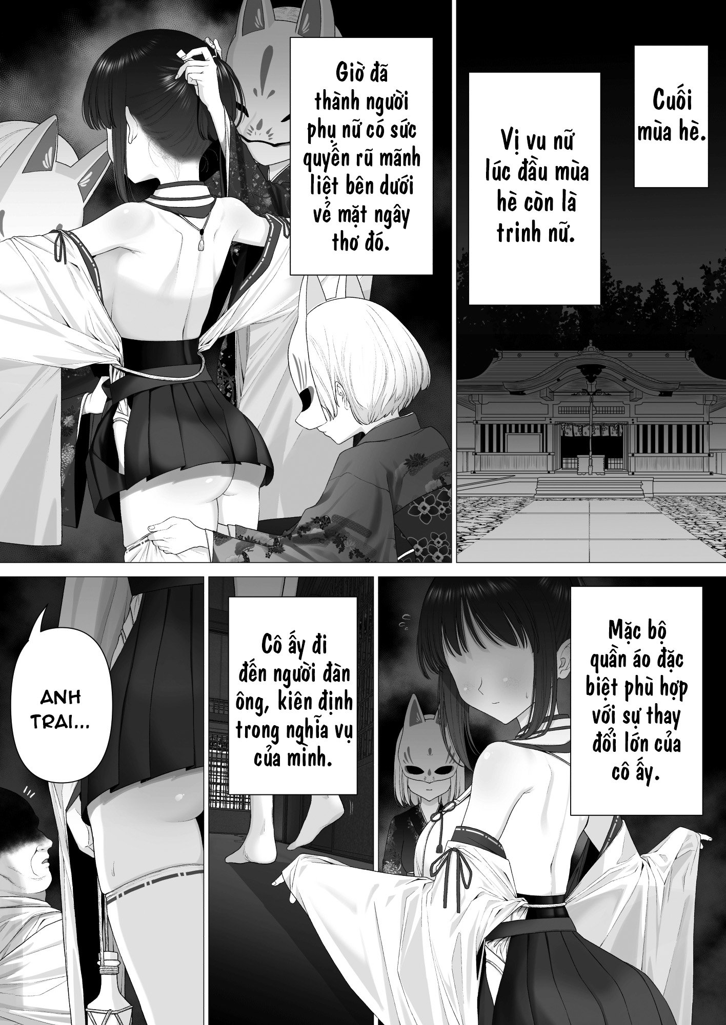 Đọc truyện hentai Nghi lễ thụ thai - Chap 3