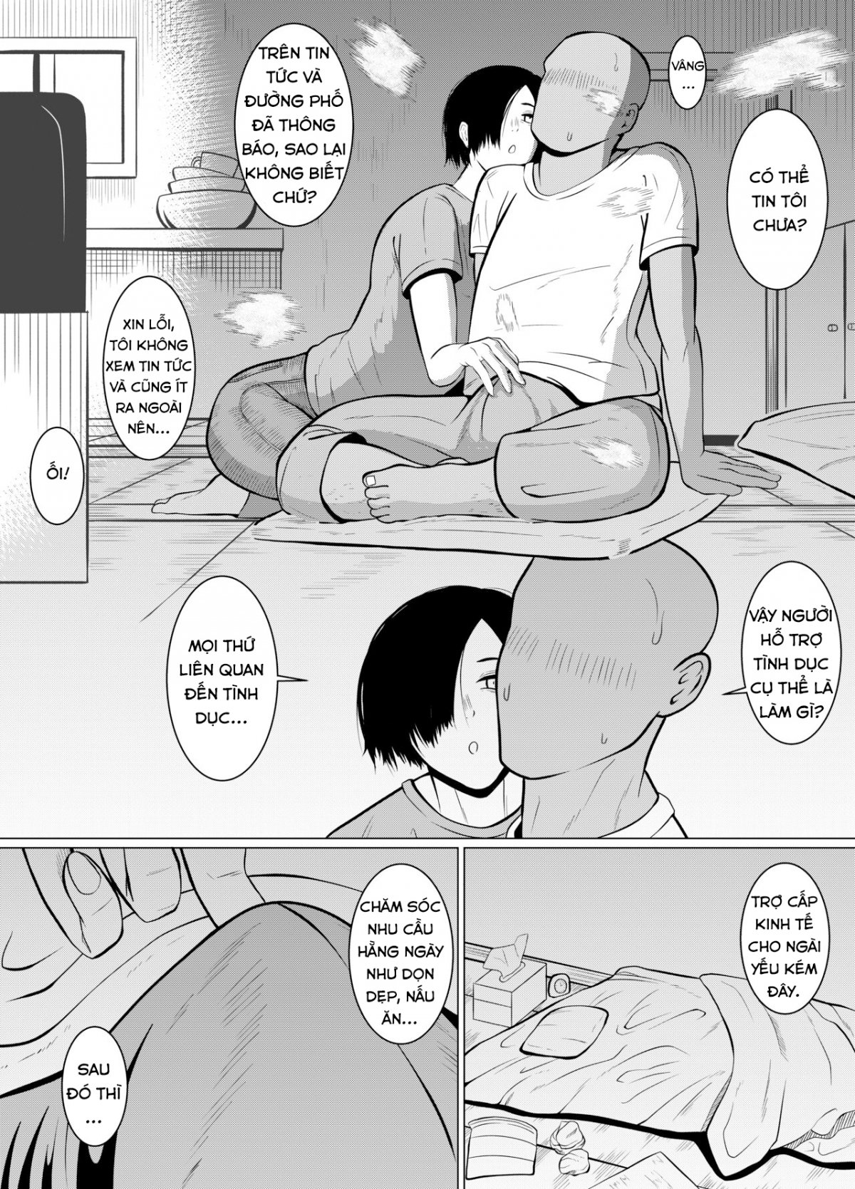 Đọc truyện hentai Thế giới nơi tỉ lệ người cứ 1 thằng phế vật sẽ có 9 gái đẹp - Oneshot