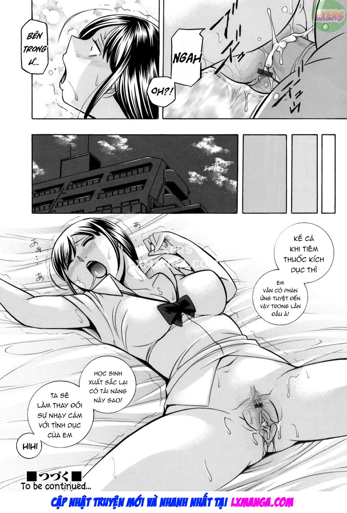 Đọc truyện hentai Nữ giáo viên dâm đãng và em học sinh may mắn - Chap 3
