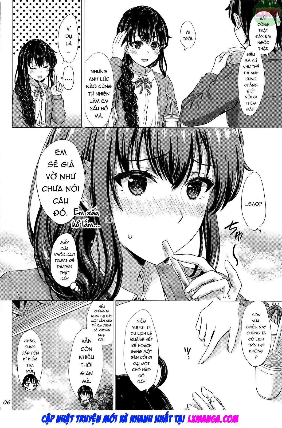 Đọc truyện hentai Bí mật nghịch ngợm của chị em nhà Yukinoshita. - Oneshot