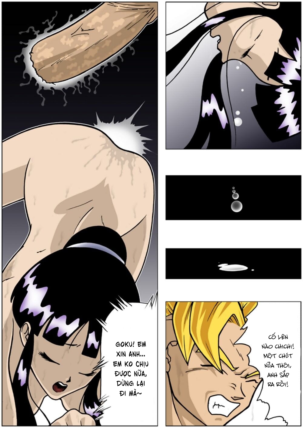 Đọc truyện hentai Giờ mới biết trước ngày đánh với cell goku luyện tập thế nào Chap 1