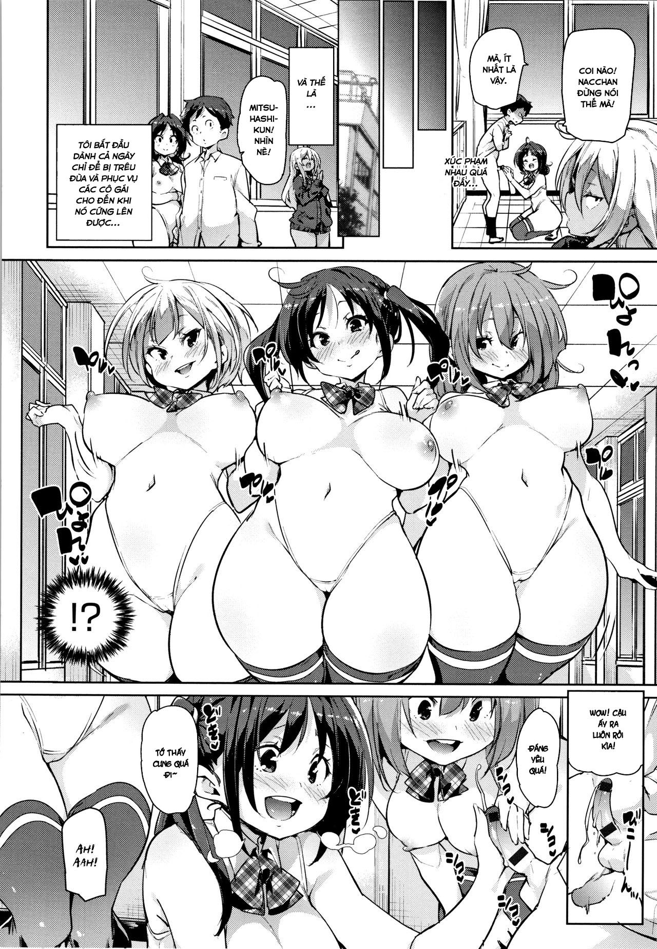 Đọc truyện hentai TƯƠI MẨY! Mấy cái lỗ mềm mịn kia thật dâm đãng - Chap 4