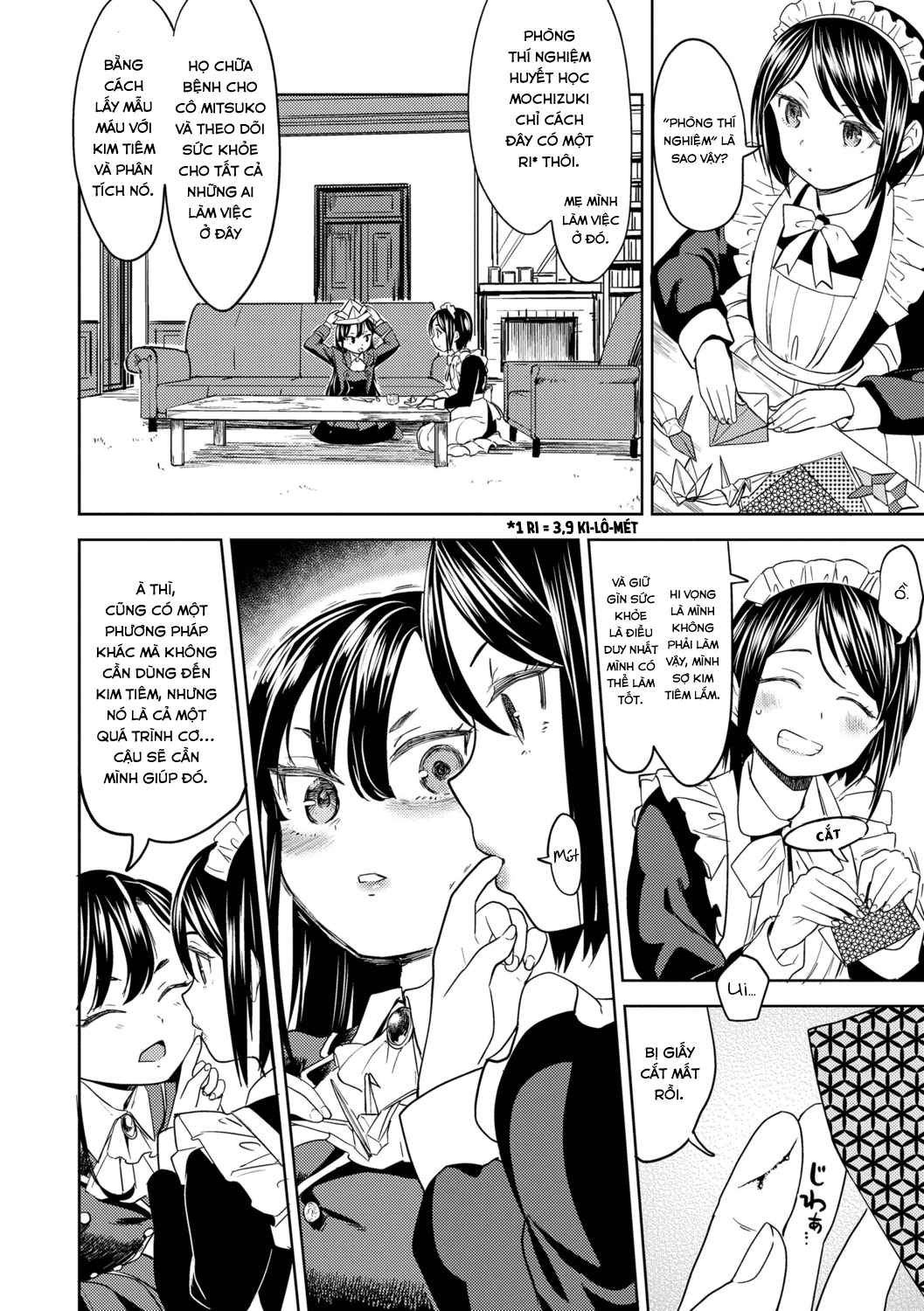 Đọc truyện hentai Cô gái đến từ phòng thí nghiệm huyết học Mochizuki - Chap 1