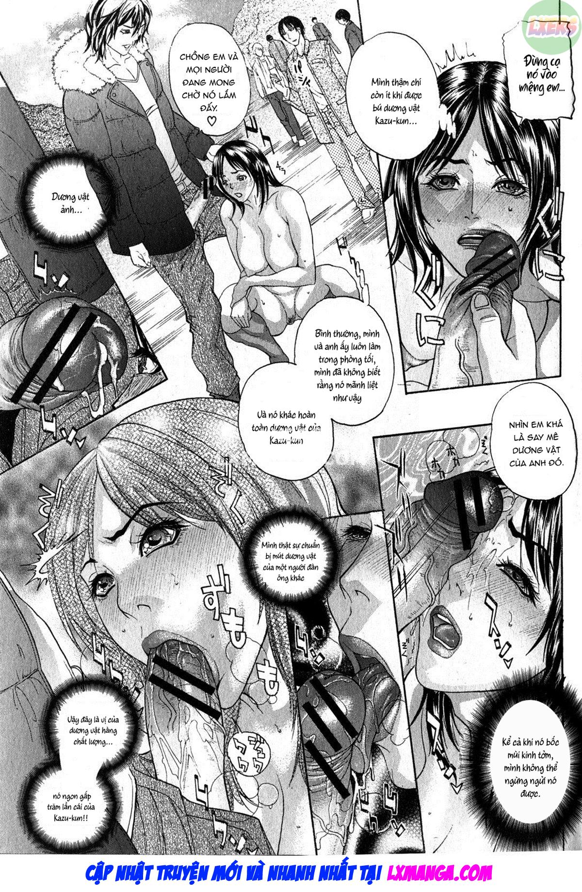 Đọc truyện hentai Vợ tin đồn là đồ biến thái - Chap 1