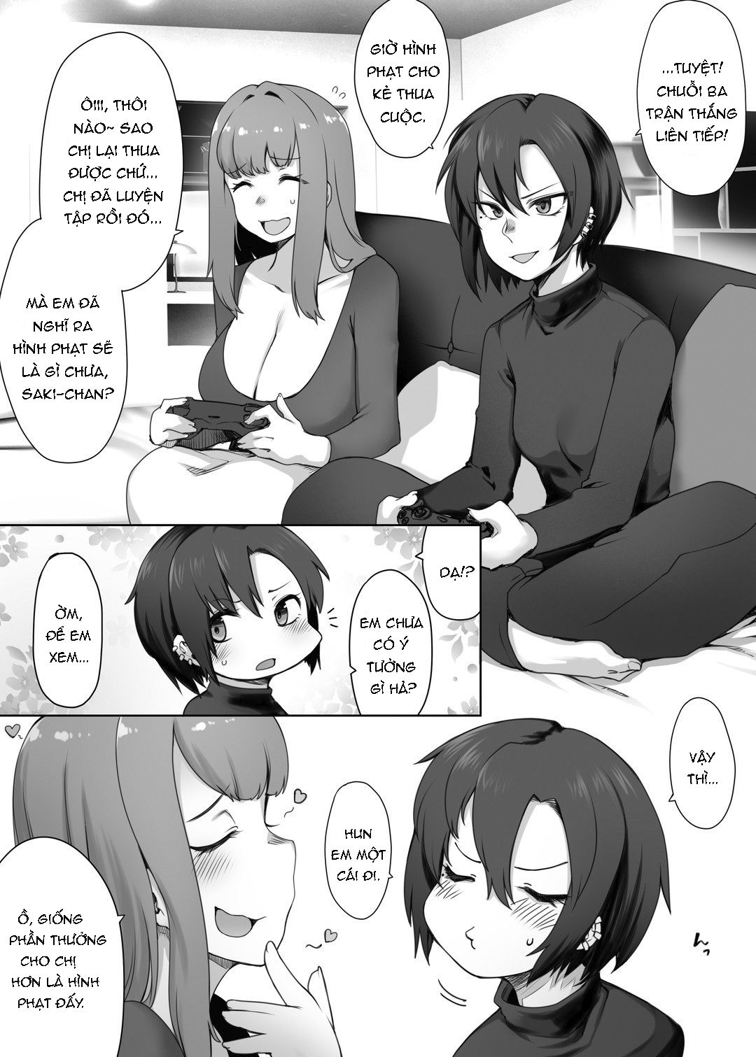 Đọc truyện hentai Nao và Saki là cặp đôi Oneshot
